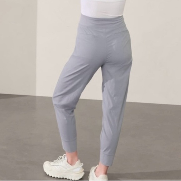 Athleta Trekkie North High Rise Jogger Pant Hiking Coastline Blue Grey Outdoor - Picture 13 of 14